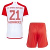FC Bayern München Lucas Hernandez 21 Barn Hjemmedrakt 2023-24 Kortermet FC Bayern München Lucas Hernandez 21 Barn Hjemmedrakt 2023-24 Kortermet
